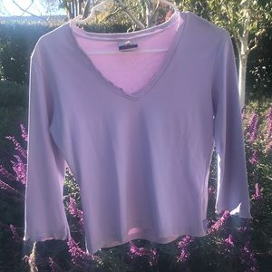 La City Lilac 3/4 Sleeve Top